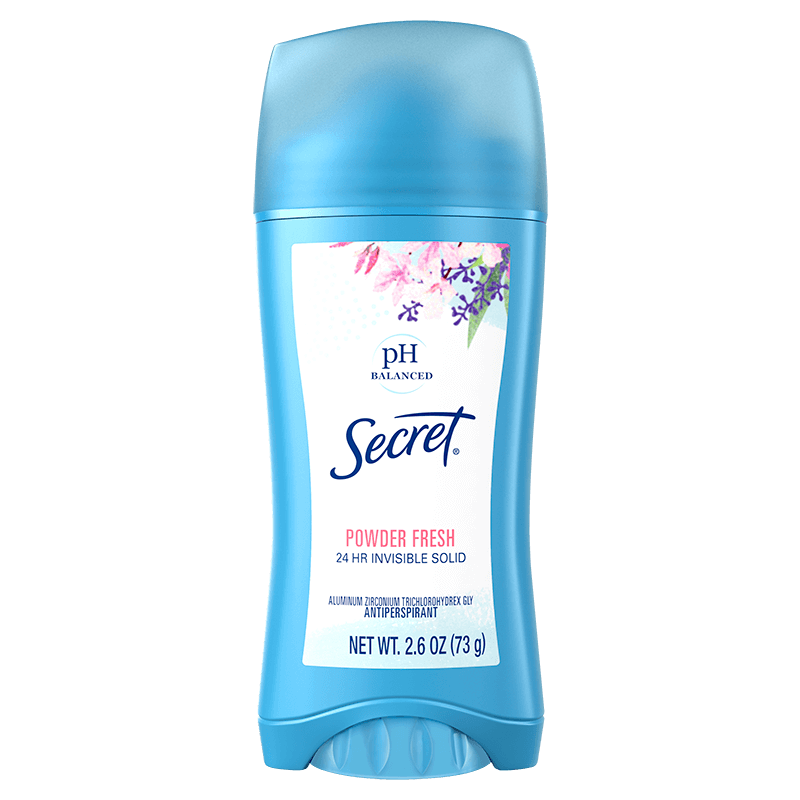 Secret invisible solid ph balanced powder fresh antiperspirant and deodorant,59g